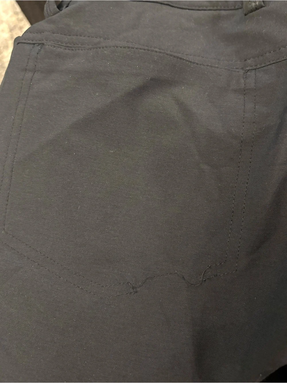 Greg Norman Men's Black Stretch 5-Pocket Straight-Leg Tech Pants 34X34